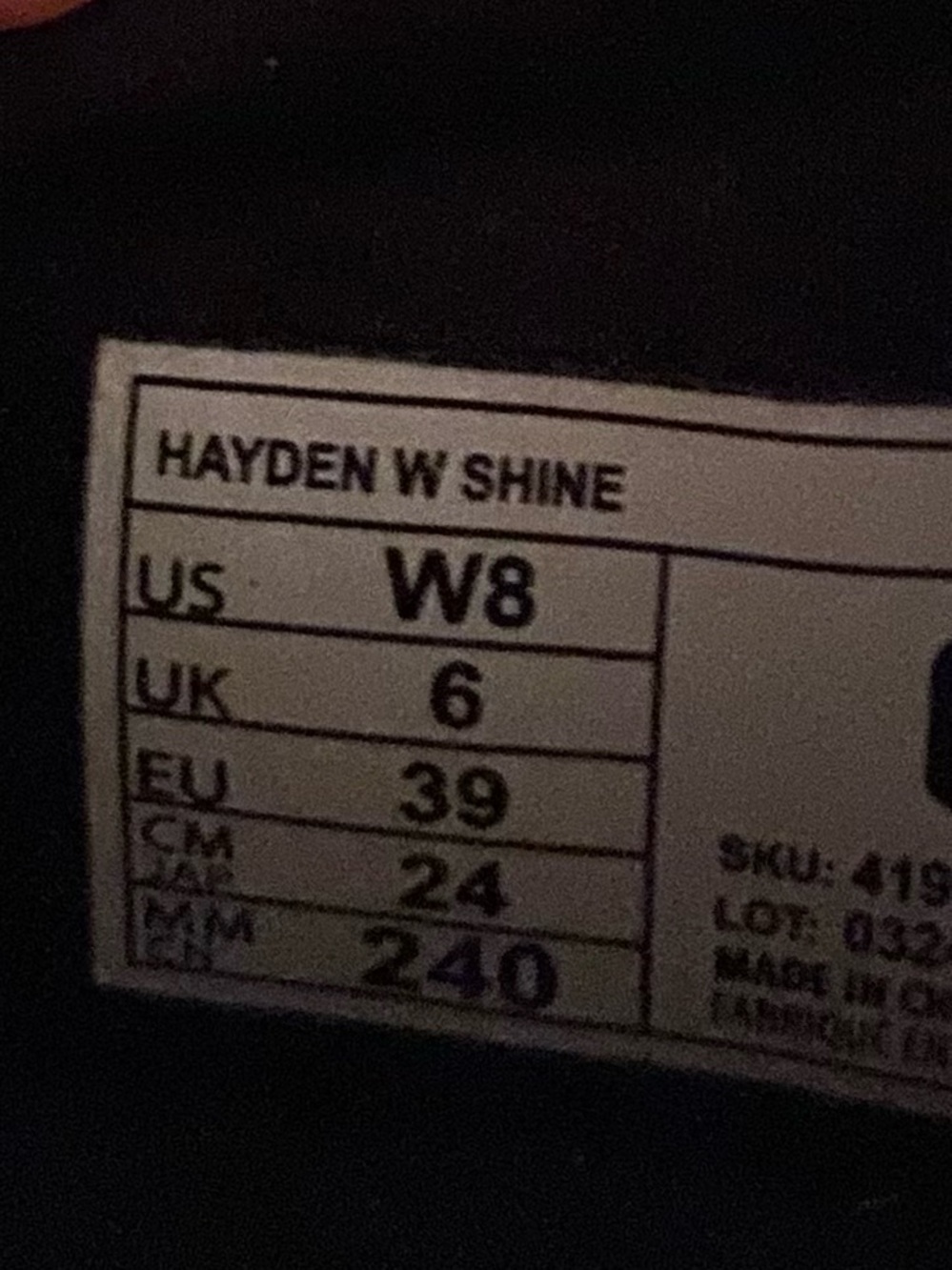 Hey Dud Hayden W Shine ivory/multi sneakers - Picture 4 of 4